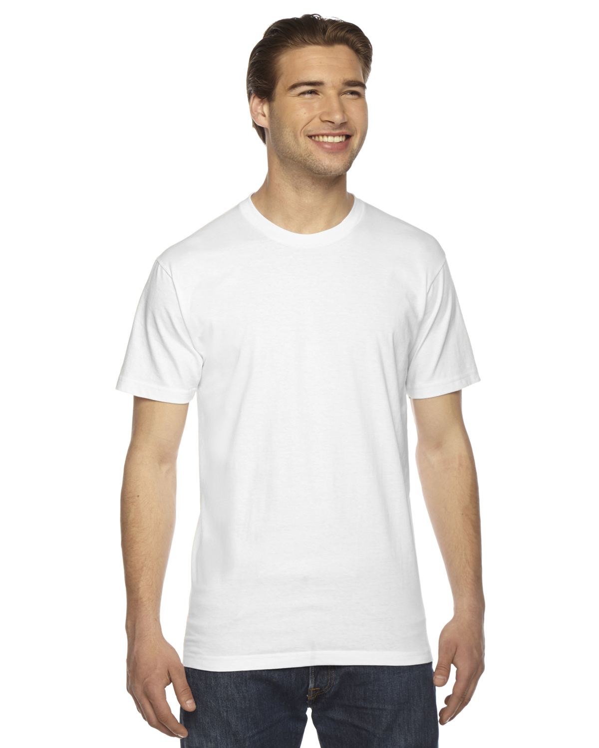 American Apparel Unisex Fine Jersey Short-Sleeve T-Shirt | 2001W