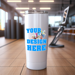 16oz Insulated Tumbler With Straw