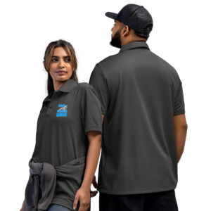 adidas space-dyed polo
