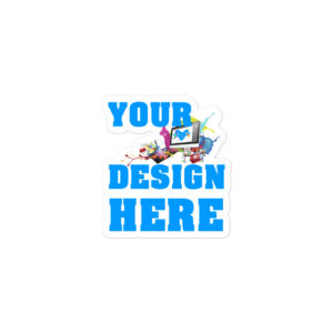 Bubble-free stickers