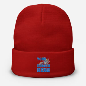Embroidered Beanie