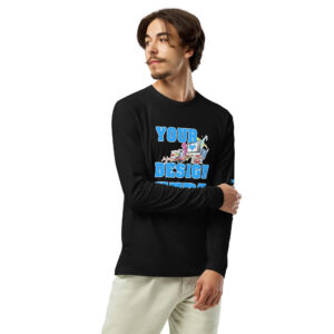 Long Sleeve Fitted Crew